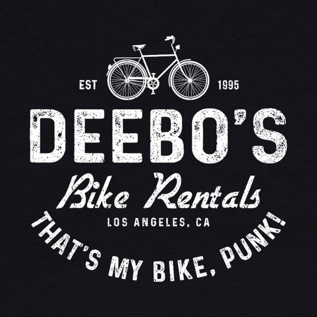 Vintage Deebo’s Bike Rentals That’s My Bike by kyoiwatcher223